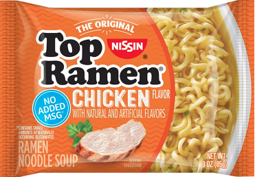 Nissin Top Ramen Chicken Flavor Noodle Soup 48 pk 3 oz 